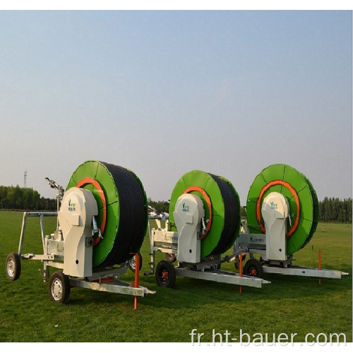 machine d&#39;irrigation à enrouleur de tuyau pour la ferme